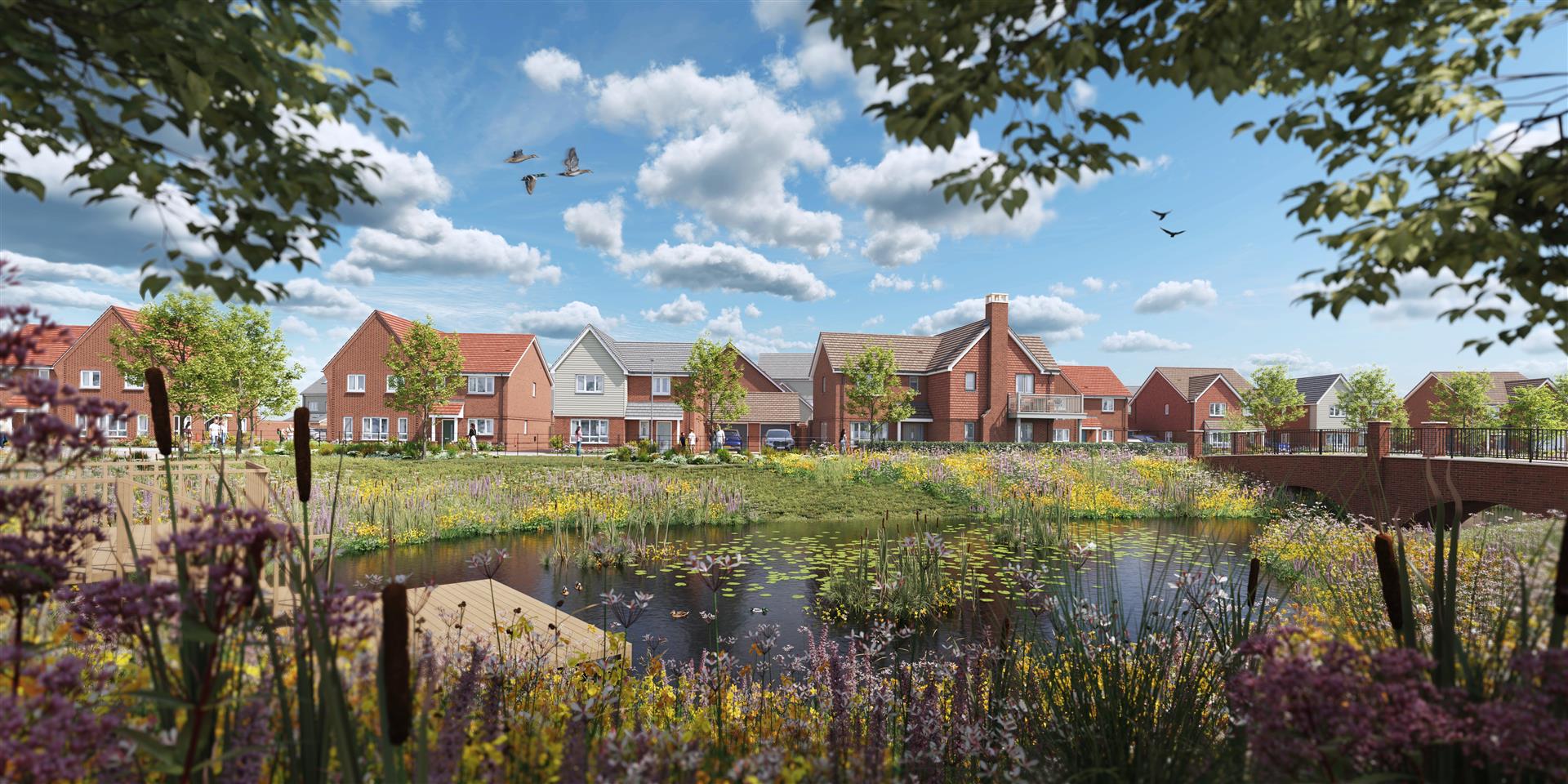 Phase one, plot 6 & 7, Eastbrook Village, Milton Keynes